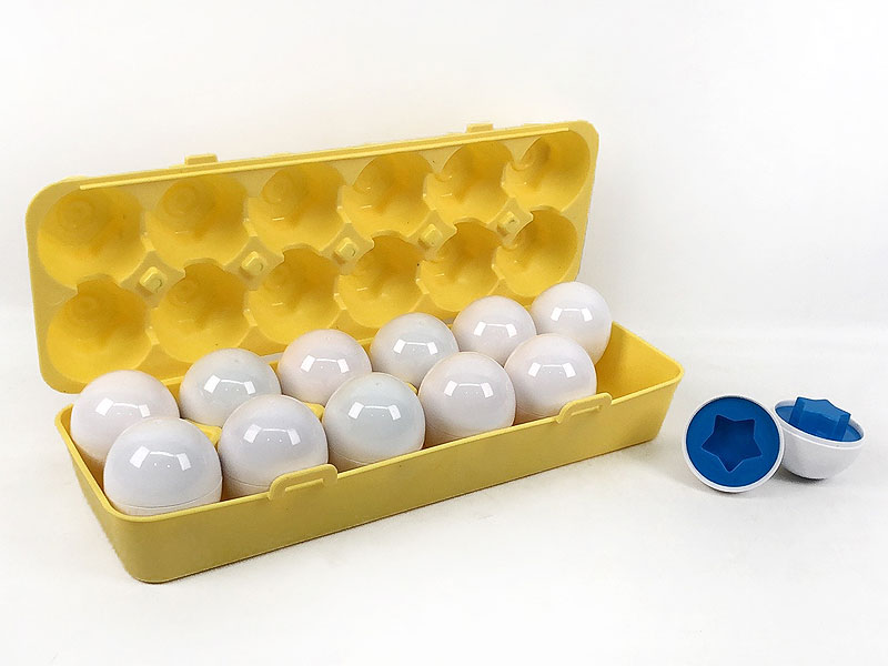Early Childhood Education Paired With Smart Eggs(12in1) toys