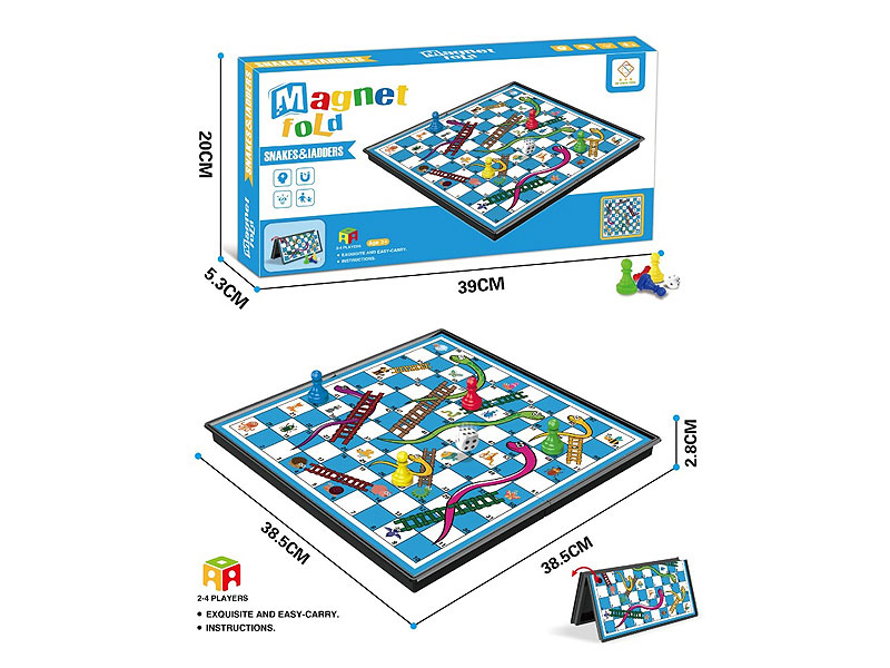 Magnetism Snake Chess toys