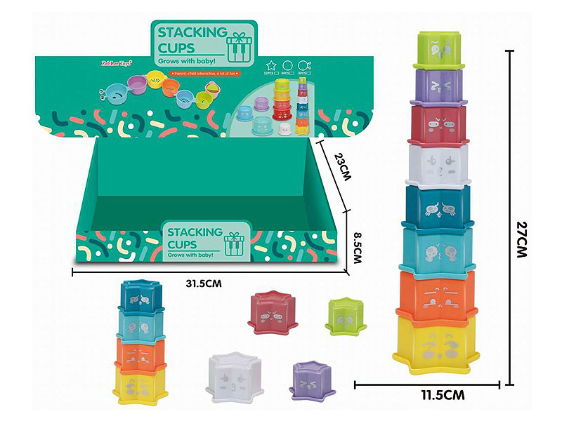 Stacking Cup(12PCS) toys