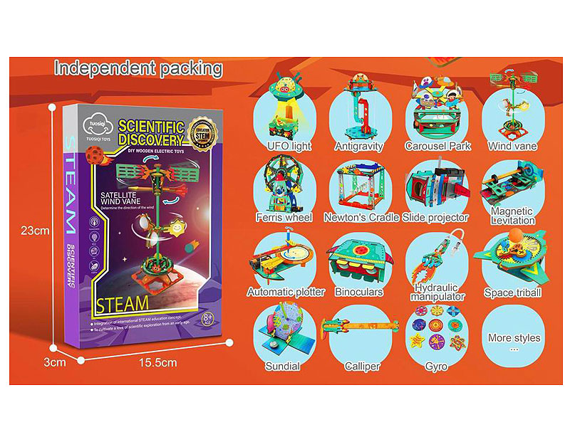 Satellite Wind Vane toys