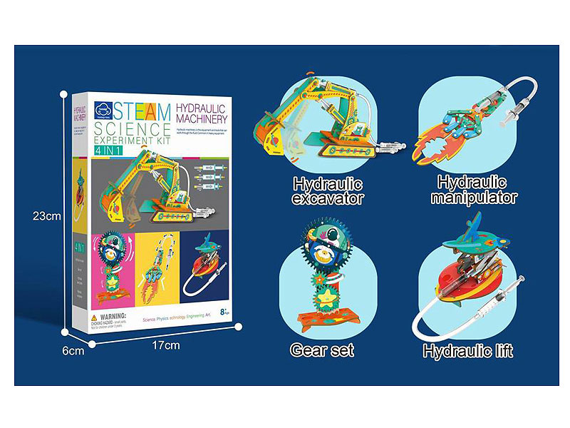 4in1 Science And Education Hydraulic Set toys