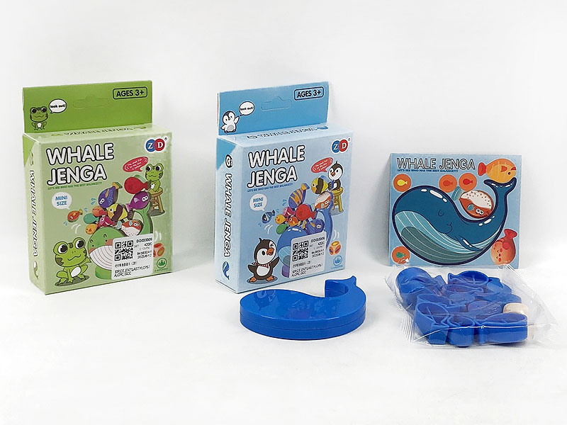 Whale Jenga(2S) toys