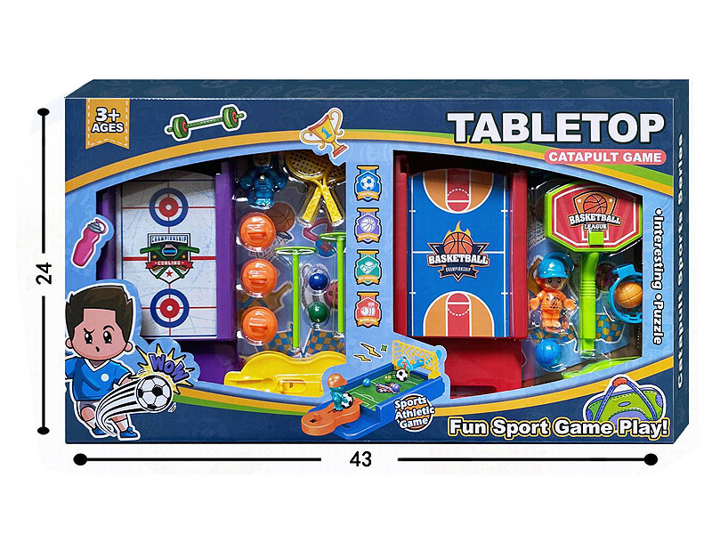 Curling & Basketball Game toys