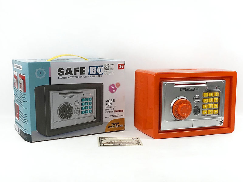 Fingerprint Unlock Money Box toys