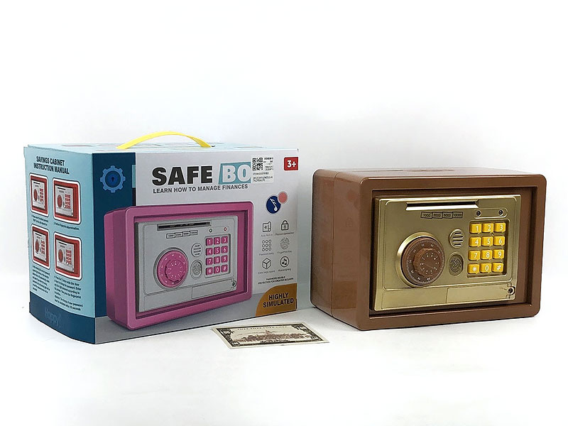 Fingerprint Unlock Money Box toys