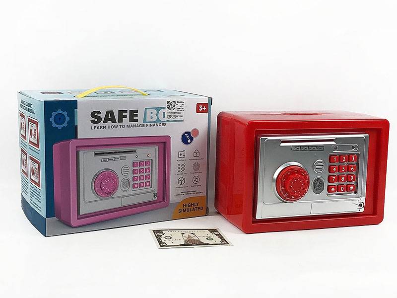 Fingerprint Unlock Money Box toys
