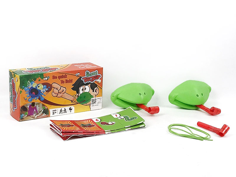 Frog Sticking Out Tongue Mask Greedy Chameleon Blowing And Playing Music toys