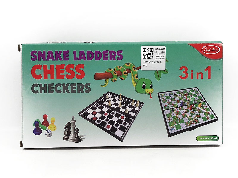 3in1 Magnetic Chess toys