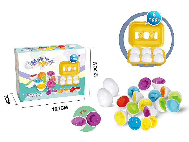 Matching Eggs(6in1) toys