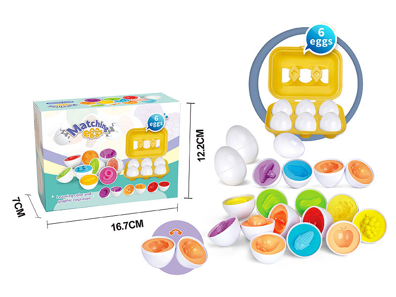 Matching Eggs(6in1) toys