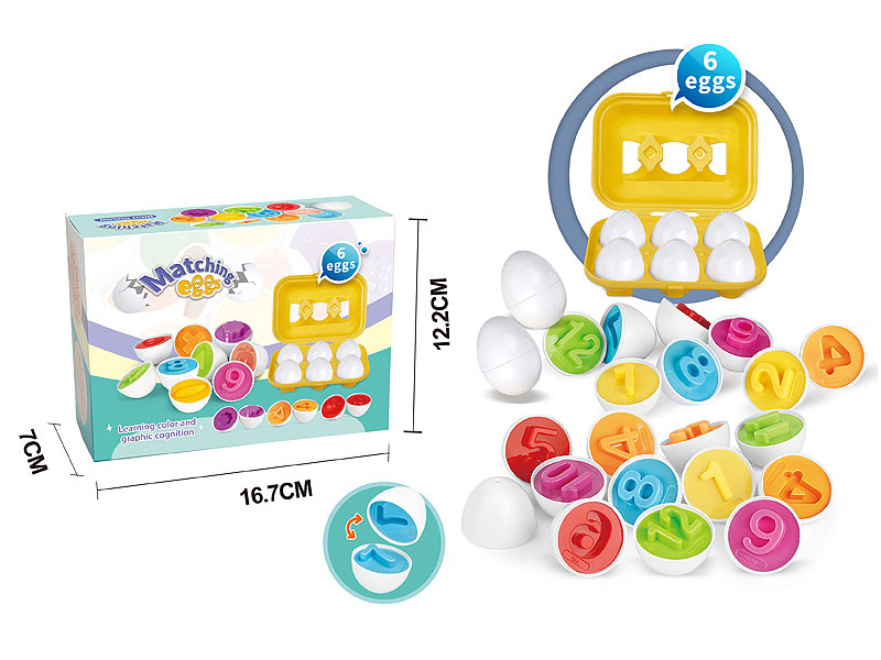 Matching Eggs(6in1) toys