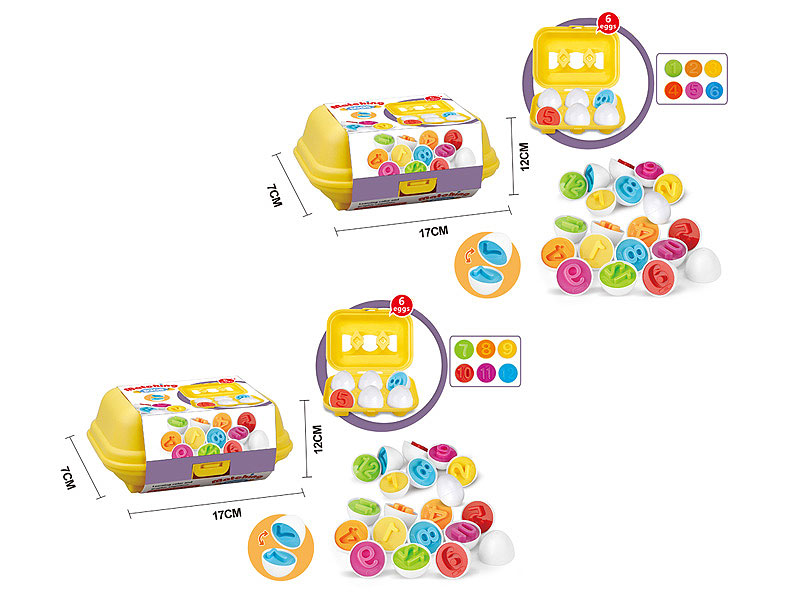 Matching Eggs(6in1) toys