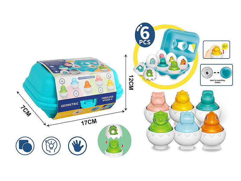 Matching Eggs W/S(6in1) toys