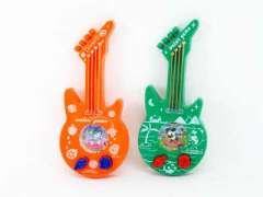 实色可装糖带口哨吉他水机(4色)