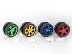 实色轮网轮胎溜溜球（4款）