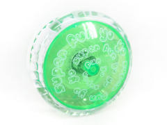 透明溜溜球带灯光(4款)
