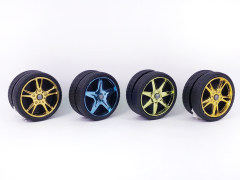 电镀轮网轮胎溜溜球(4款)