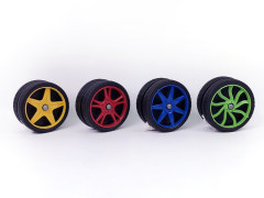 实色轮网轮胎溜溜球(4款)
