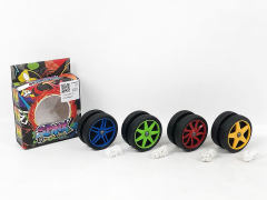 实色轮网轮胎溜溜球（4款）