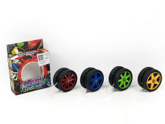 实色轮网轮胎溜溜球（4款）