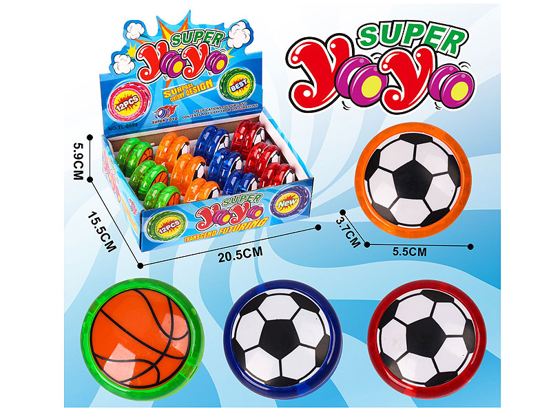 Yo-yo W/L(12in1) toys