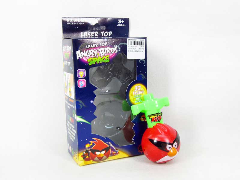 Wind-up Top W/Infrared toys