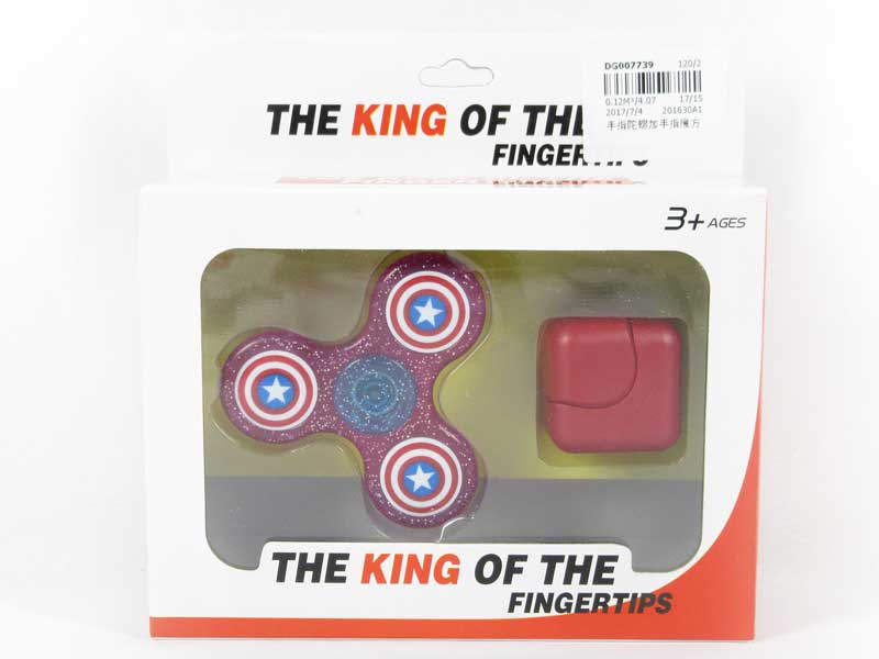 Fidget Spinner & Finger Cube toys
