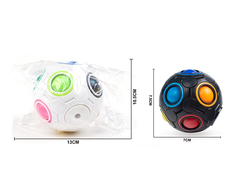 2in1 Top Rainbow Ball(2C) toys
