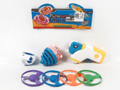 Flying Saucer Top Gun W/L toys