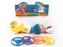 Flying Saucer Top Gun W/L toys