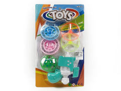 Flying Saucer Top Gun W/L toys