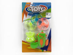 Flying Saucer Top Gun W/L toys