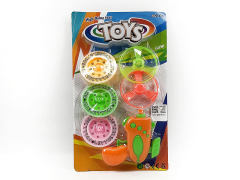 Flying Saucer Top Gun W/L toys