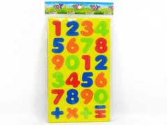 Magnetic EVA Number toys