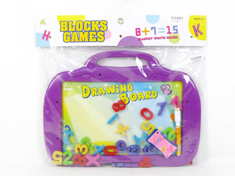 Drawing Board & Magnetic Number toys