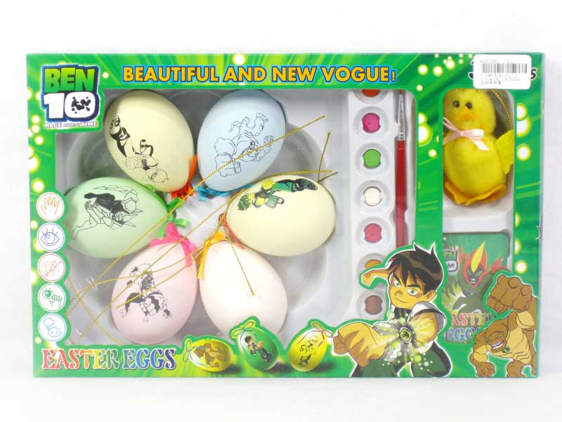 Watercolor Pastel Eggs toys