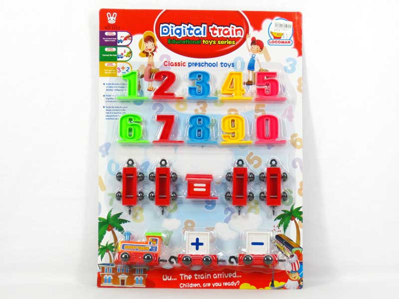Number Train toys
