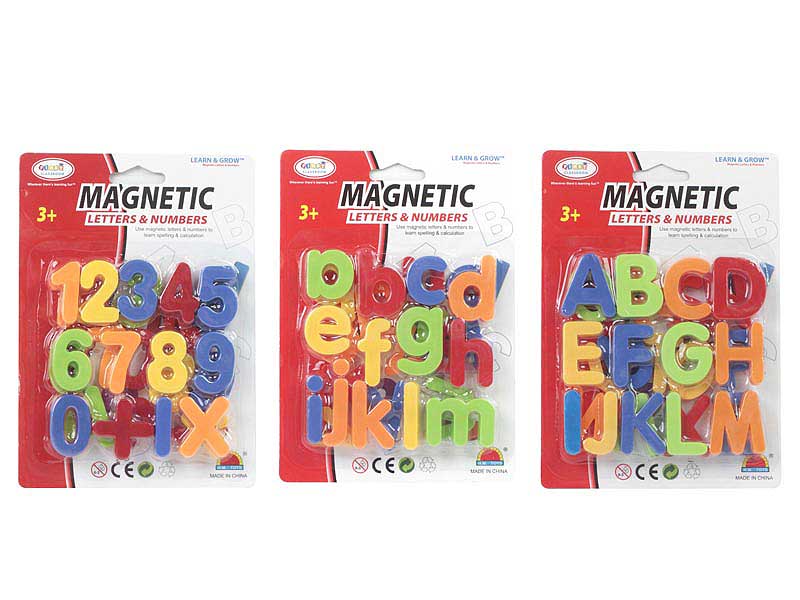 Magnetic Latter & Number(3S) toys