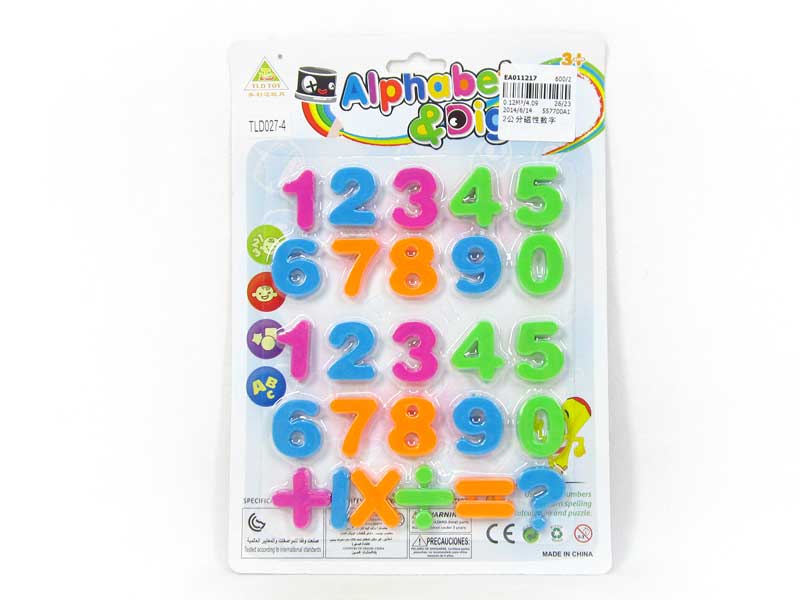 2CM Magnetism Number toys