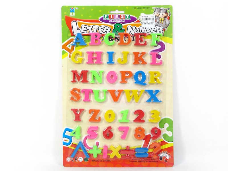 Magnetic Number & Letter toys