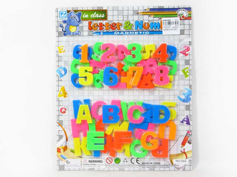Letter & Numeral toys