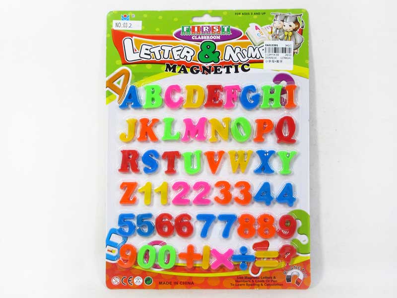 Letter & Numeral toys