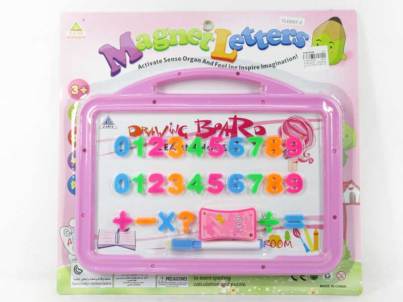 Magnetism Tablet & 2cm Number(2S2C) toys