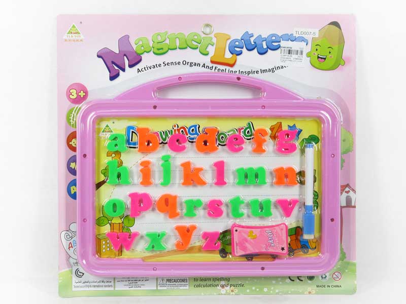 Magnetism Tablet & 3cm Letter(2S2C) toys