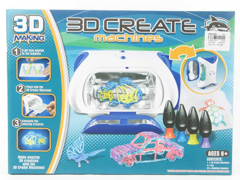 3D Creative Machines toys