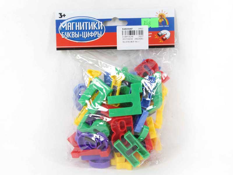 Magnetic Letter & Magnetic Number(48pcs) toys