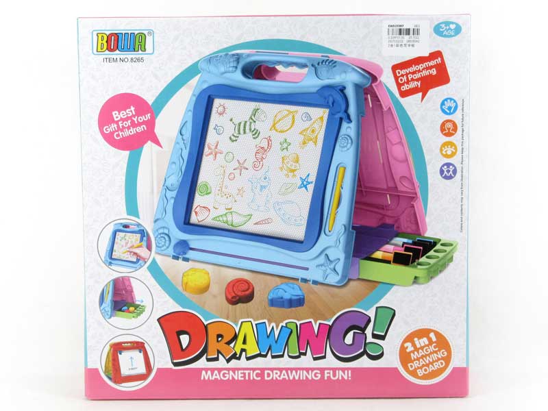 2in1 Colour Drawing & Writing Board toys