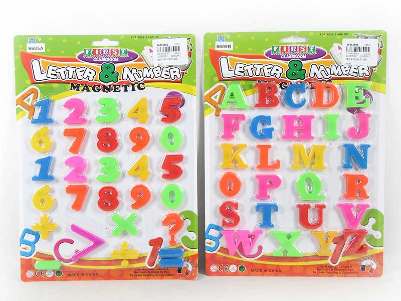 Magnetic Latter & Number(2S) toys