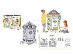 Coloured Drawring Of  Pattern toys