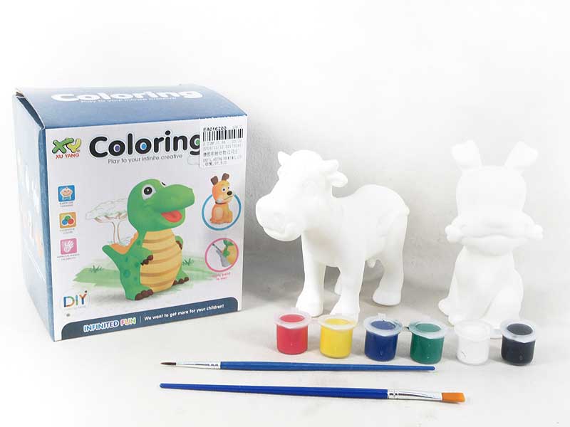 Painted Animals(2in1) toys